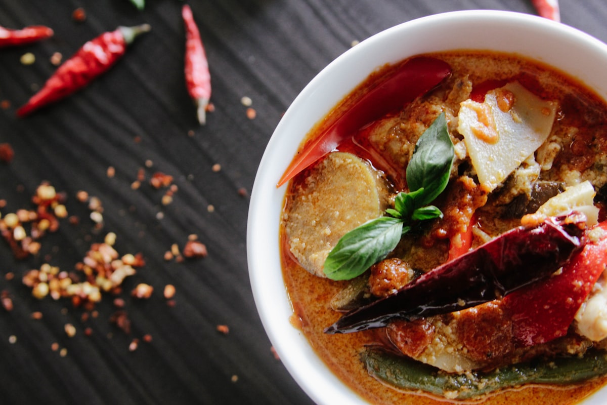 Peach Whiskey Chili