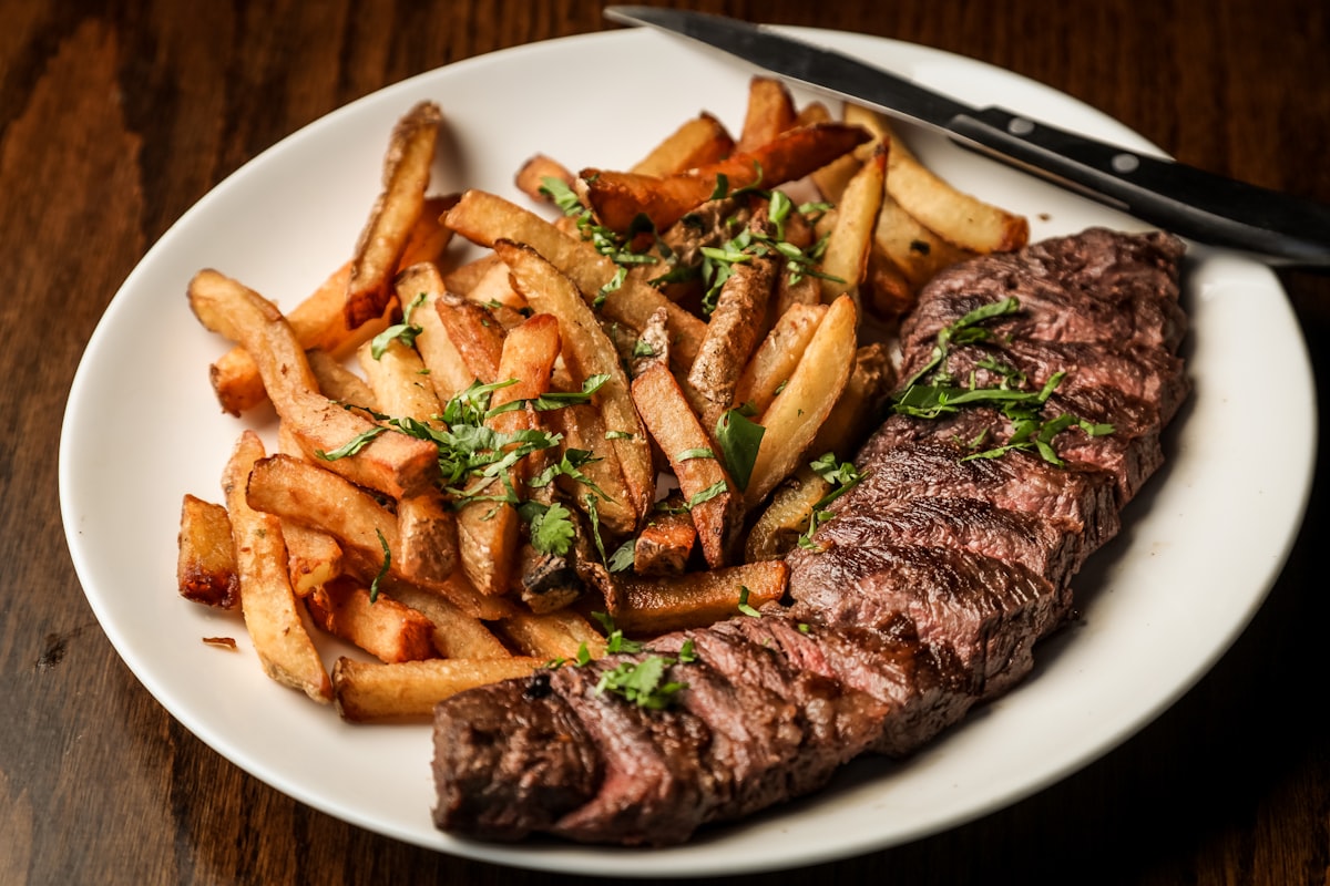 Steak and Potatoes with Chimichurri